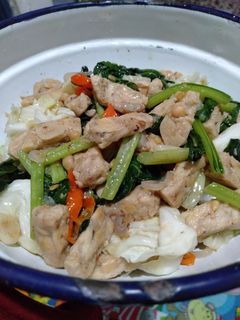 Foto resep Tumis Sayur Sawi tempe plus Kol