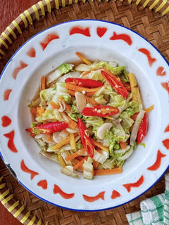 Foto resep Tumis Sawi Wortel