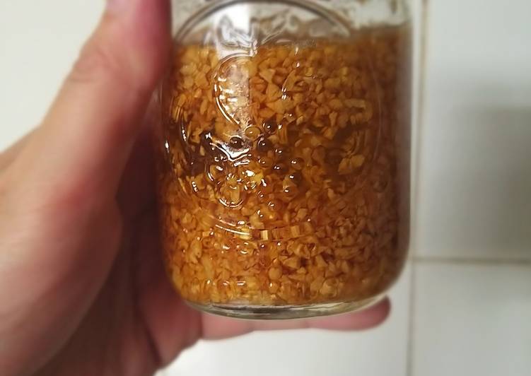 Kiat-kiat membuat Garlic Oil mantap