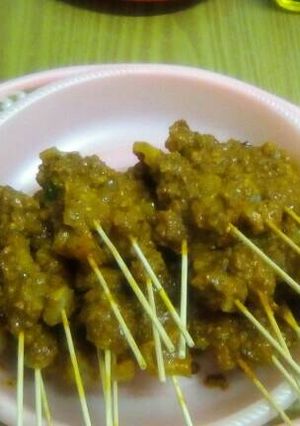 Foto resep Sate kikil bumbu kunyit (cungkring=khas Bogor)