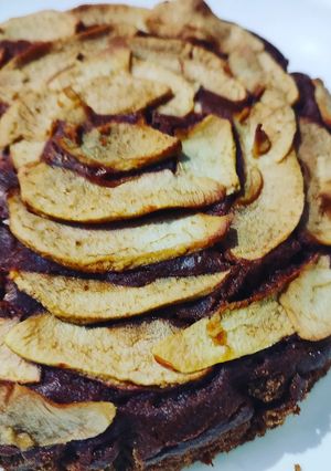 A picture of Apple multigrain millets palm cake.