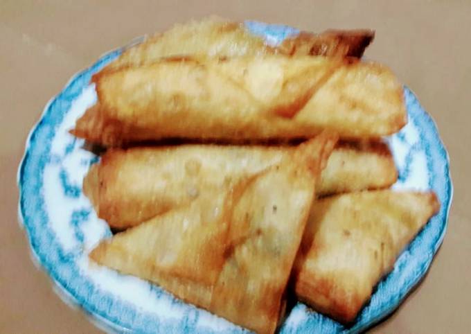 Simply fabulous keema spring roll pastry samosas, using leftovers – Cooking  with Mr Fitz