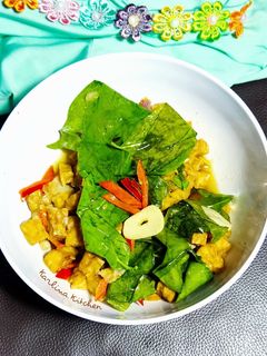 Foto resep Tumis Tempe Daun Melinjo