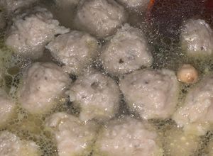 Foto resep Bakso Ayam Tanpa Blender