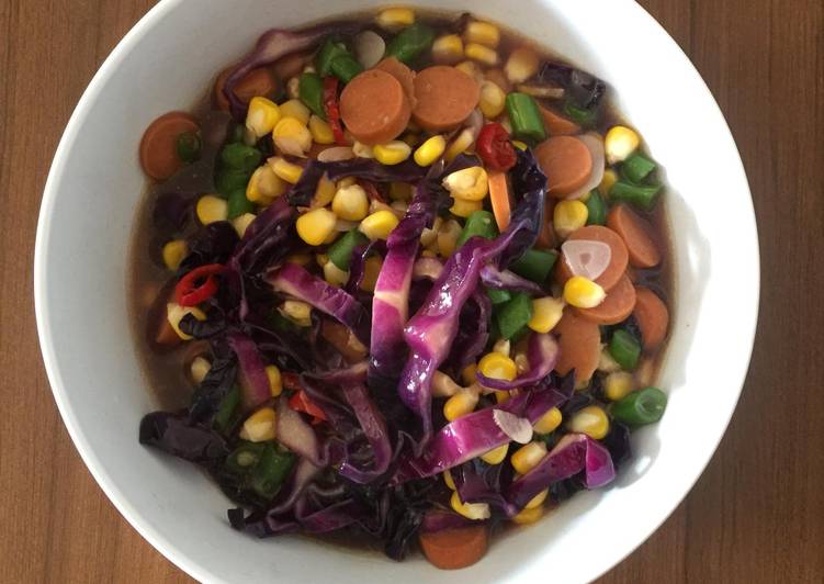 Resep Tumis Kol Ungu Lezat