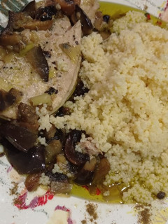 Una foto de Pechugas de pavo al horno con verduritas