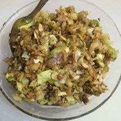 Cabbage and Capsicum veg A picture of Cabbage and Capsicum veg.