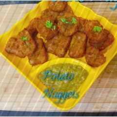 A picture of Potato Nuggets.