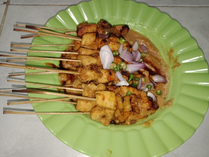 Anti Ribet, Buat Sate ayam bumbu kacang mede Untuk Pemula