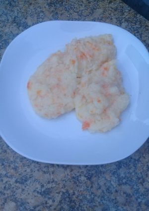 A picture of Carrot pap.