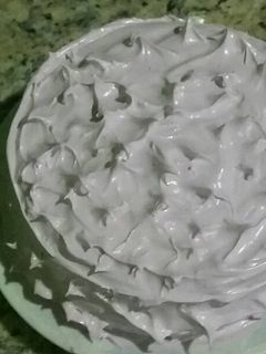 Una foto de Pastel de Vainilla y lustre hervido