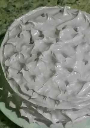 Una foto de Pastel de Vainilla y lustre hervido