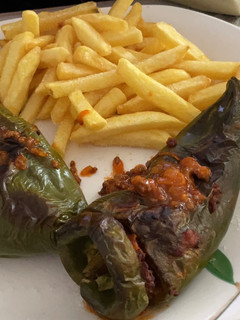 Foto principal de Pimientos verdes rellenos de carne