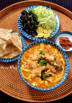 A picture of Da Lat-Style Mi Quang Noodles.