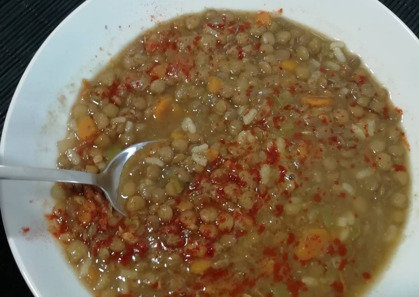 Lentejas con verduras