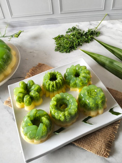Foto resep Puding Lumut Kelor Mentega