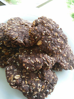 Una foto de Chocó galletas de avena integral 🍪