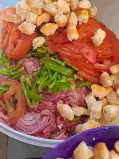 Una foto de Ceviche ecuatoriano