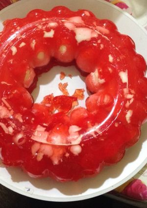 Una foto de Gelatina flotante
