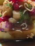 Atom bomb chaat