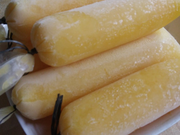 Cara Gampang Membuat Es lilin manggo Anti Gagal