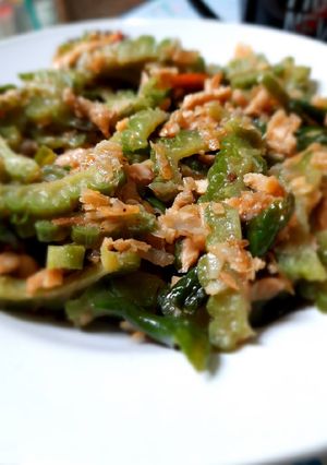 Foto resep Tumis Pare rebon
