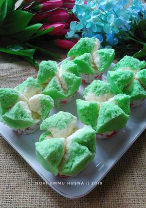 Foto resep Bolu kukus mekar empuk (1 telur, 1x proses, no soda)