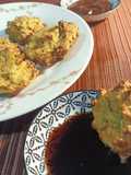 Zucchini and Carrot Fritters in the Air Fryer