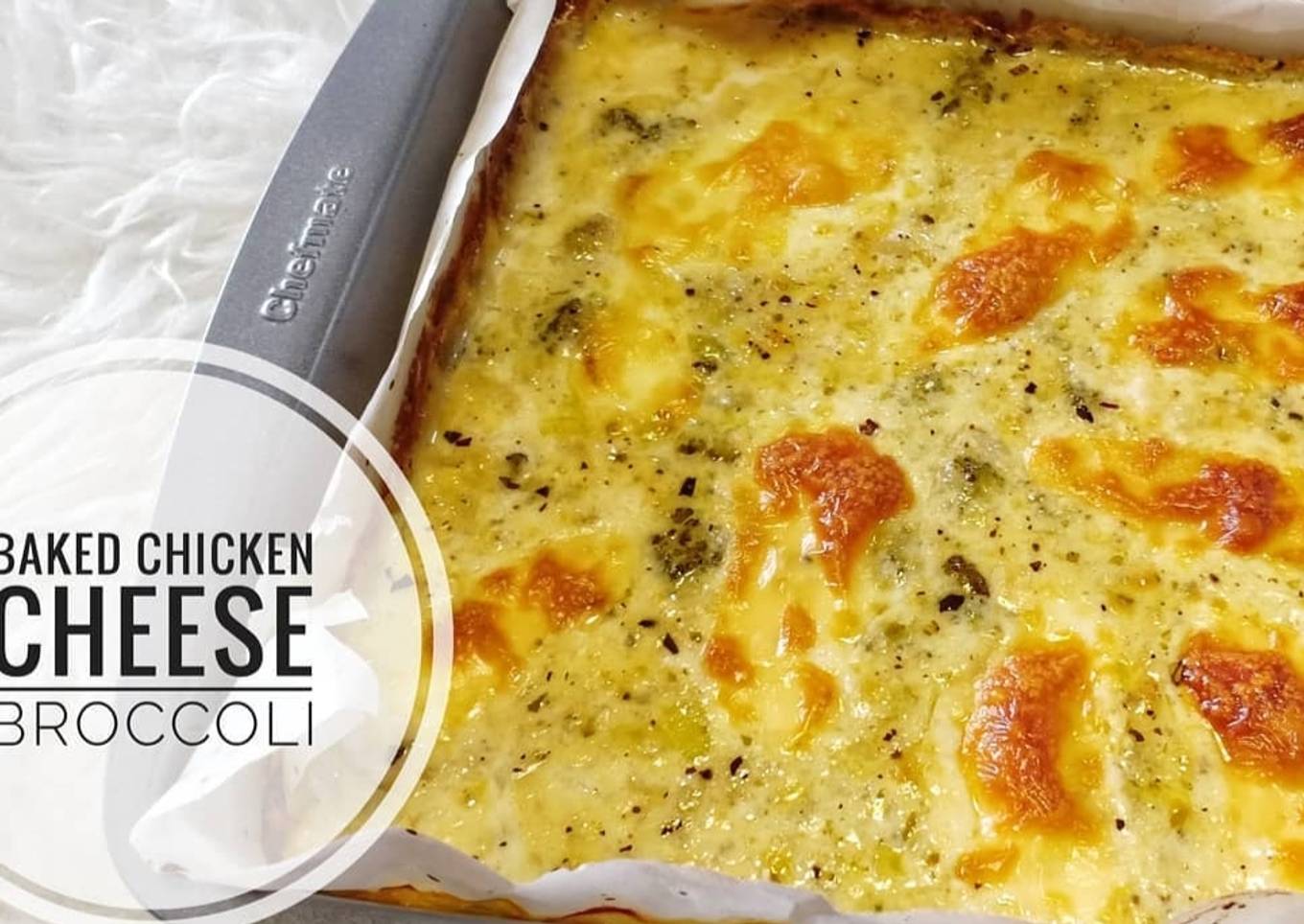 Baked Chicken Cheese Broccoli