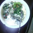 Sayur Tumisan Sawi Hijau Jamur Merang.. By:Erni Hartanti.Amd:-)