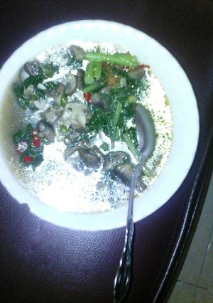 Foto resep Sayur Tumisan Sawi Hijau Jamur Merang.. By:Erni Hartanti.Amd:-)