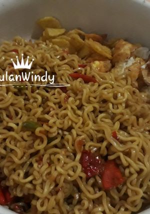 Foto resep Indomie goreng setan