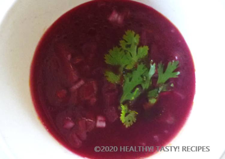 Steps to Prepare Favorite Beetroot Soup