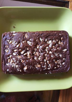 A picture of Instant coffee brownie.