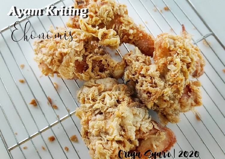 Resep Ayam Kriting Ekonomis, Lezat