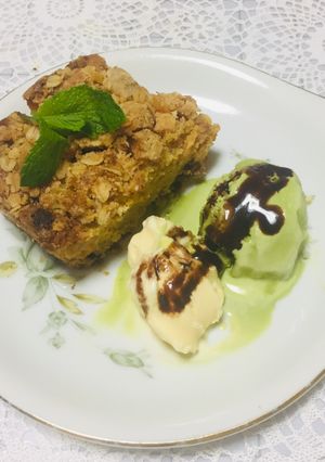 Una foto de Bizcocho de Zanahoria con Crumble de Avena!