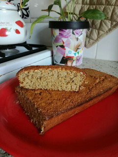 Una foto de Budín de banana súper fácil🍌