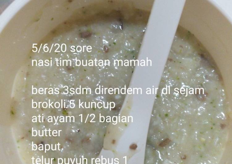 Resep Nasi tim ati telur puyuh brokoli 8+ yang Menggugah Selera