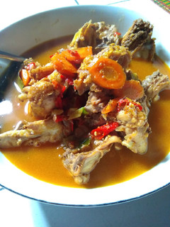 Foto resep Kerongkongan ayam kuah pedas