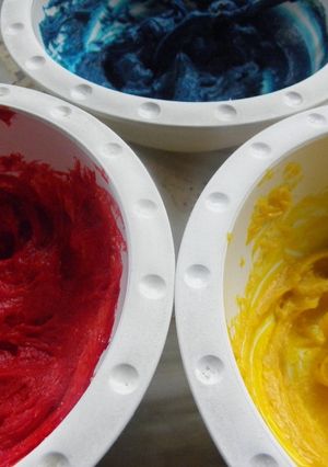 Una foto de Glasé para decorar huevos de Pascua