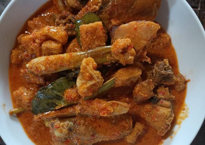 Sambal Goreng Ayam Krecek