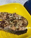 十分鐘上菜-奶油香蒜鮭魚