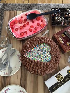 صورة لوصفة كيكة عيد ميلاد