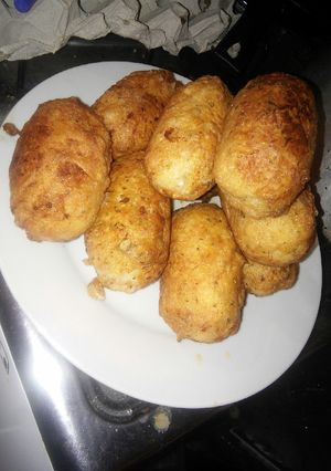 Una foto de Croquetas de arroz