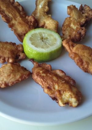 Una foto de Cintas de Pollo en Tempura para dipear