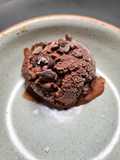 Sorbete de chocolate al mezcal
