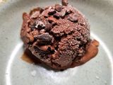 Sorbete de chocolate al mezcal