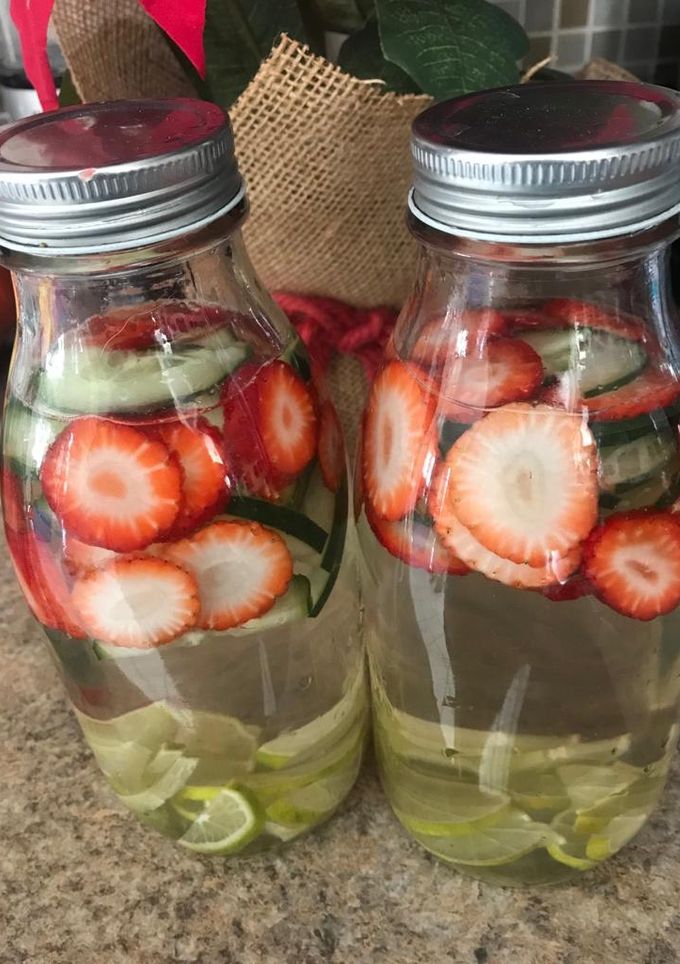 Una foto de Agua detox