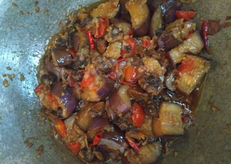 Resep Terong Tudai (kerang) Sambal Gami yang Bikin Ngiler