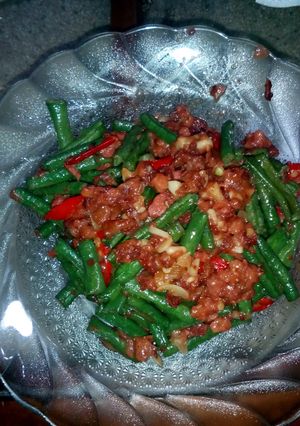 Foto resep Kacang panjang kornet